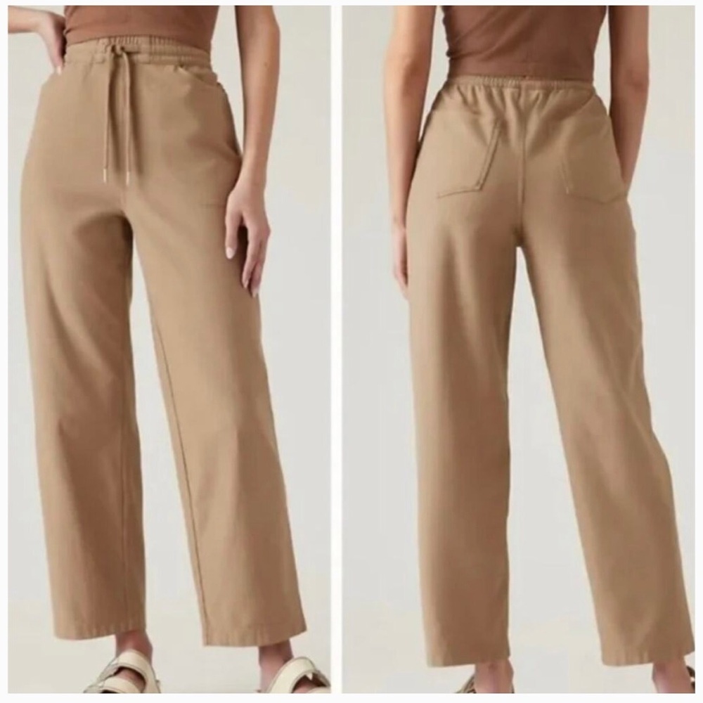 Athleta Big Sur Brown Farallon Pant Semi-Fitted Straight Leg 533741 Size 1X